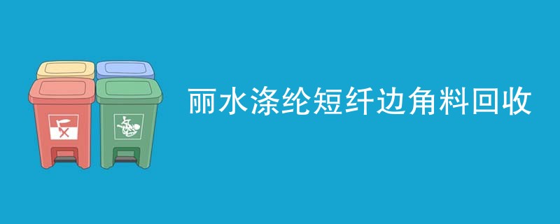 丽水涤纶短纤边角料回收