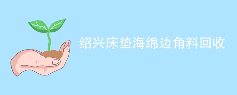 绍兴床垫海绵边角料回收