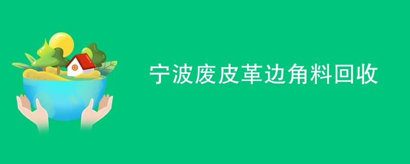 宁波废皮革边角料回收