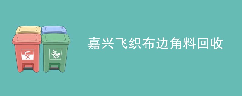 嘉兴飞织布边角料回收