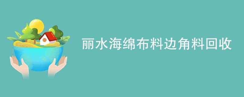 丽水海绵布料边角料回收