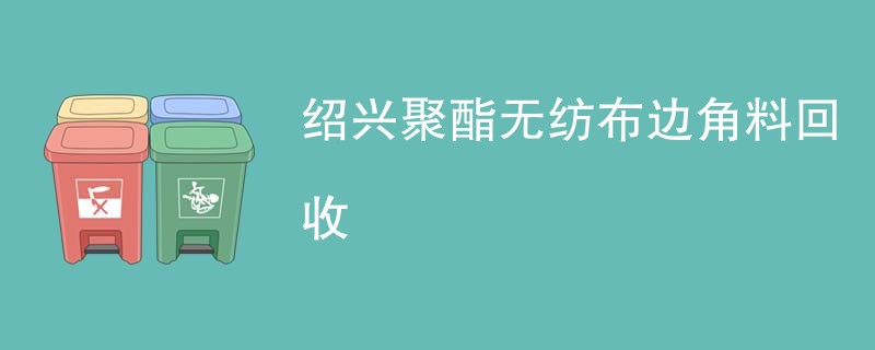 绍兴聚酯无纺布边角料回收