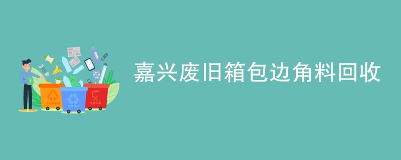 嘉兴废旧箱包边角料回收