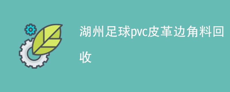 湖州足球pvc皮革边角料回收