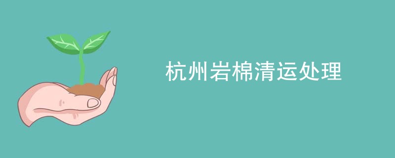 杭州岩棉清运处理