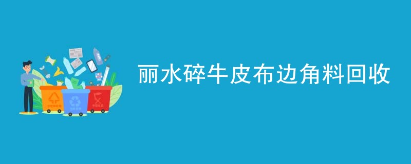 丽水碎牛皮布边角料回收