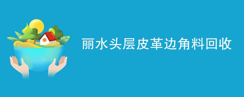 丽水头层皮革边角料回收