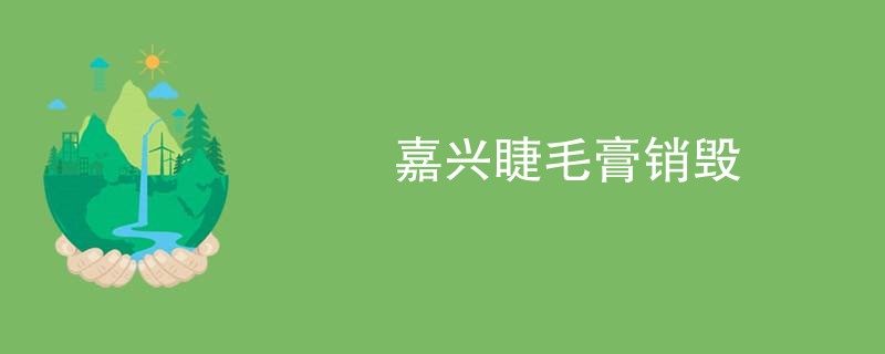 嘉兴睫毛膏销毁