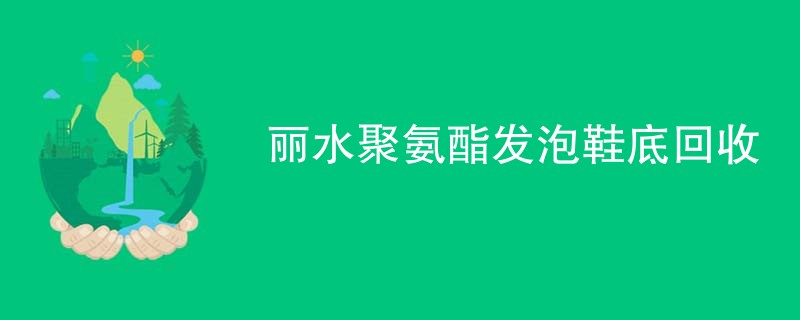 丽水聚氨酯发泡鞋底回收