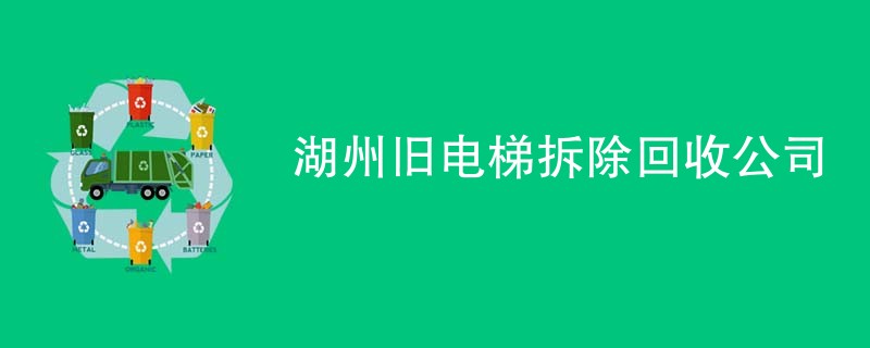 湖州旧电梯拆除回收公司