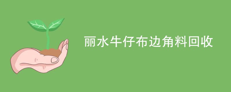 丽水牛仔布边角料回收